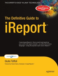 Cover image: The Definitive Guide to iReport 9781590599280