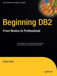 表紙画像: Beginning DB2 9781590599426