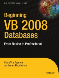 صورة الغلاف: Beginning VB 2008 Databases 9781590599471