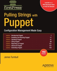 صورة الغلاف: Pulling Strings with Puppet 9781590599785