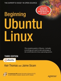 Cover image: Beginning Ubuntu Linux 3rd edition 9781590599914