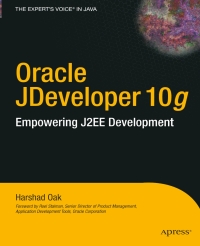 صورة الغلاف: Oracle JDeveloper 10g 9781590591420