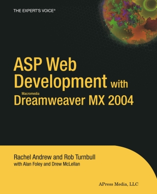 Imagen de portada: ASP Web Development with Macromedia Dreamweaver MX 2004 9781590593493