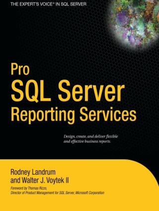 Immagine di copertina: Pro SQL Server Reporting Services 9781590594230