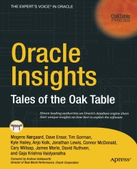 Imagen de portada: Oracle Insights 9781590593875