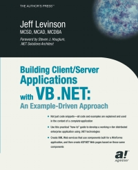 Cover image: Building Client/Server Applications with VB .NET 9781590590706