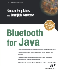 Cover image: Bluetooth For Java 9781590590782