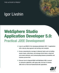 Imagen de portada: WebSphere Studio Application Developer 5.0 9781590591208