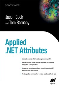 Cover image: Applied .NET Attributes 9781590591369