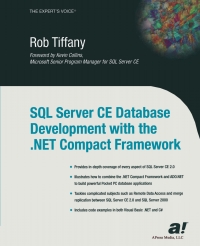 صورة الغلاف: SQL Server CE Database Development with the .NET Compact Framework 9781590591192