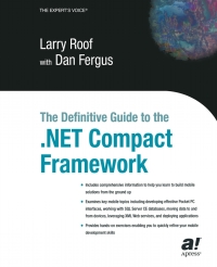 Cover image: The Definitive Guide to the .NET Compact Framework 9781590590959