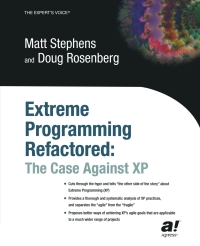 Imagen de portada: Extreme Programming Refactored 9781590590966