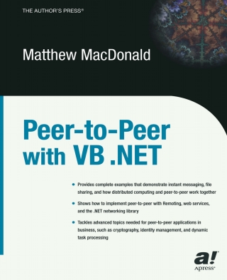 Cover image: Peer-to-Peer with VB .NET 9781590591055