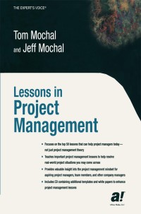صورة الغلاف: Lessons in Project Management 9781590591277
