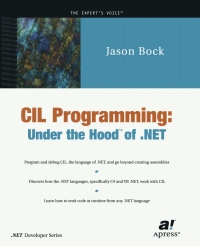 Cover image: CIL Programming 9781590590416