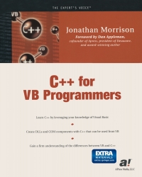 Imagen de portada: C++ for VB Programmers 9781893115767