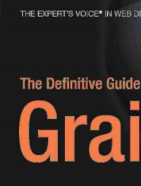 Cover image: The Definitive Guide to Grails 2nd edition 9781590599952