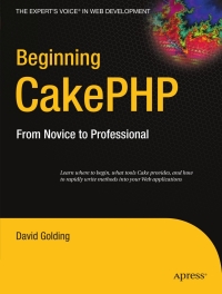 صورة الغلاف: Beginning CakePHP 9781430209775