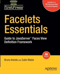 Cover image: Facelets Essentials 9781430210498