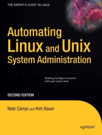 表紙画像: Automating Linux and Unix System Administration 2nd edition 9781430210597
