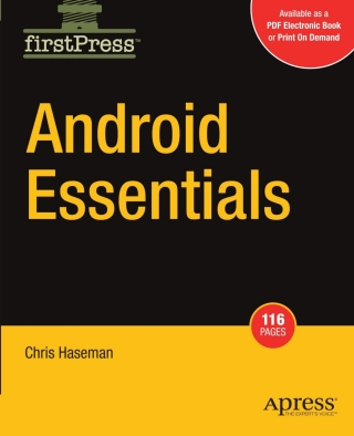 Immagine di copertina: Android Essentials 9781430210641