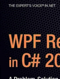 Cover image: WPF Recipes in C# 2008 9781430210849