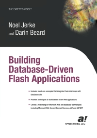 Cover image: Building Database Driven Flash Applications 9781590591109