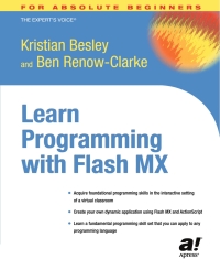 Cover image: Learn Programming with Flash MX 9781590592410