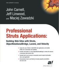 Immagine di copertina: Professional Struts Applications 9781590592557