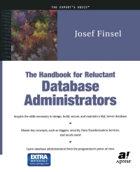 Cover image: The Handbook for Reluctant Database Administrators 9781893115903