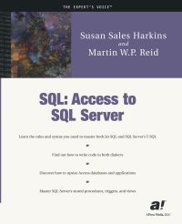 Imagen de portada: SQL 9781893115309