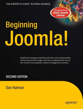 Cover image: Beginning Joomla! 2nd edition 9781430216421