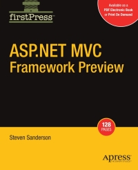 Cover image: ASP.NET MVC Framework Preview 9781430216469