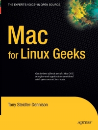Cover image: Mac for Linux Geeks 9781430216506