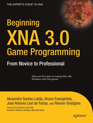 Cover image: Beginning XNA 3.0 Game Programming 9781430218173