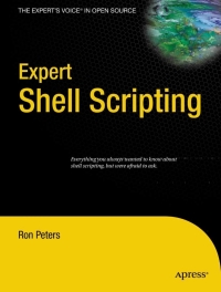 Cover image: Expert Shell Scripting 9781430218418