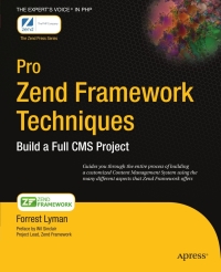 Imagen de portada: Pro Zend Framework Techniques 9781430218791