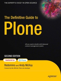 Cover image: The Definitive Guide to Plone 2nd edition 9781430218937