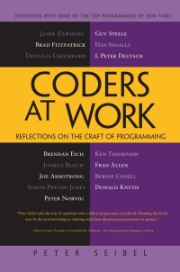 Imagen de portada: Coders at Work 9781430219484