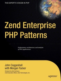 Imagen de portada: Zend Enterprise PHP Patterns 9781430219743