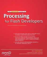 Omslagafbeelding: The Essential Guide to Processing for Flash Developers 9781430219798