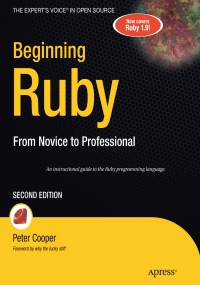 Cover image: Beginning Ruby 2nd edition 9781430223634