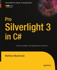 Cover image: Pro Silverlight 3 in C# 9781430223818