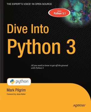 Cover image: Dive Into Python 3 2nd edition 9781430224150
