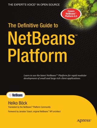 Cover image: The Definitive Guide to NetBeans Platform 9781430224174
