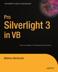 Omslagafbeelding: Pro Silverlight 3 in VB 9781430224273