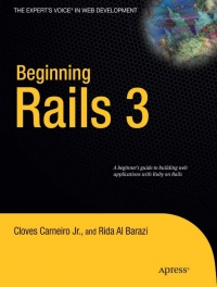 Imagen de portada: Beginning Rails 3 9781430224334