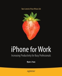 Immagine di copertina: iPhone for Work 9781430224457