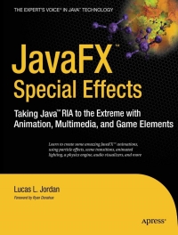 Cover image: JavaFX Special Effects 9781430226239