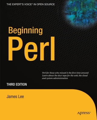 Cover image: Beginning Perl 3rd edition 9781430227939